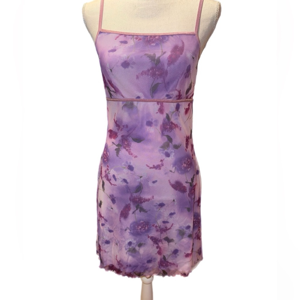 Hana vintage Y2k floral mini dress